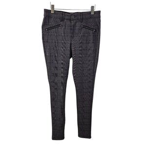 Wit & Wisdom Glen Plaid Skinny Ponte Jegging Pants Size 8
